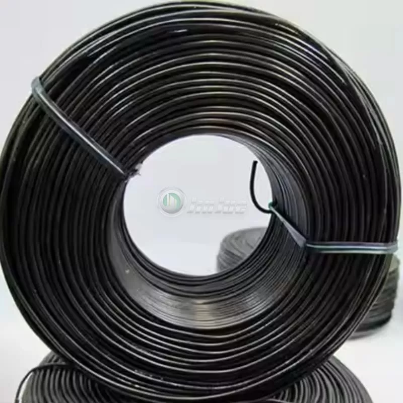 Black small coil wire
