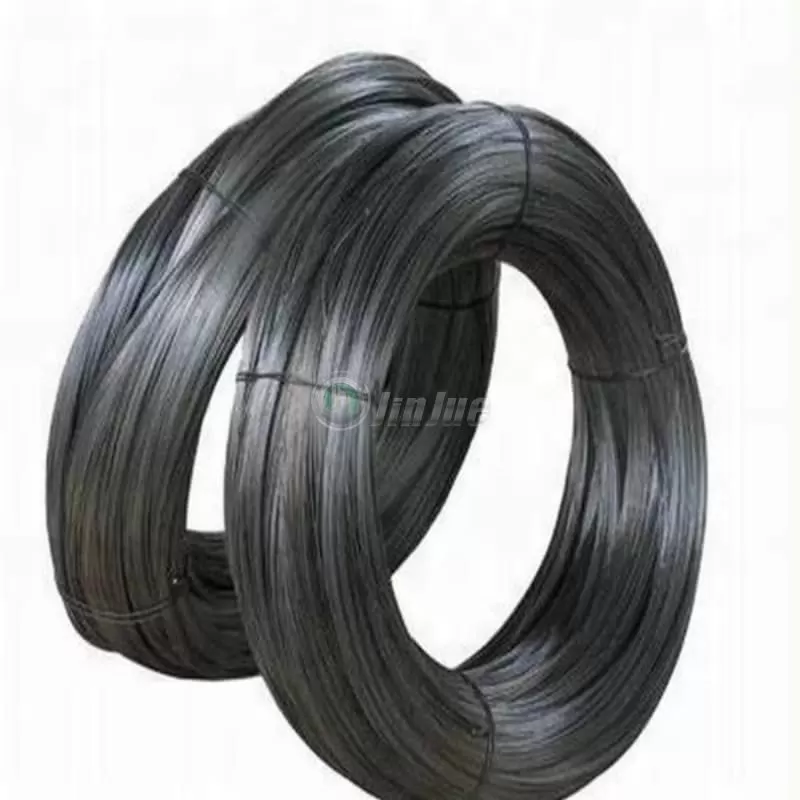 Black small coil wire