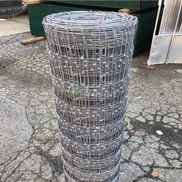 Galvanized filed fence