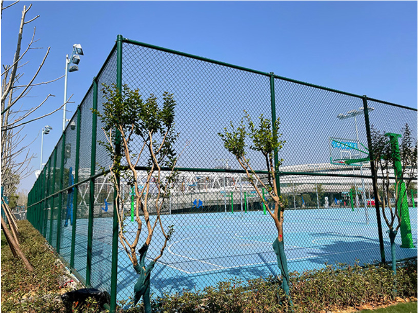 Basketball Court Fence at Shijiazhuang Vocational and Technical College